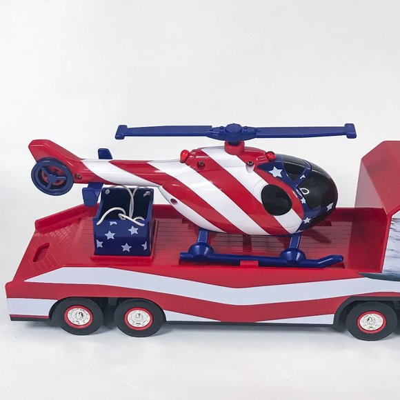 Stars and Stripes Model Chopper Truck and Chopper 2002 - Picture 5 of 9